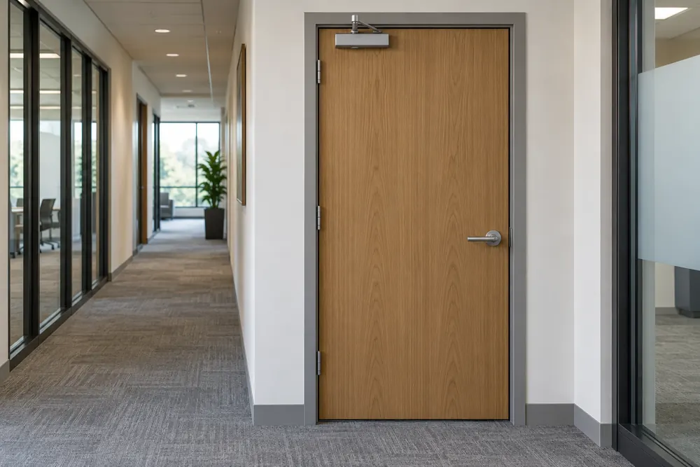 Fire Door Inspection in a commercial building