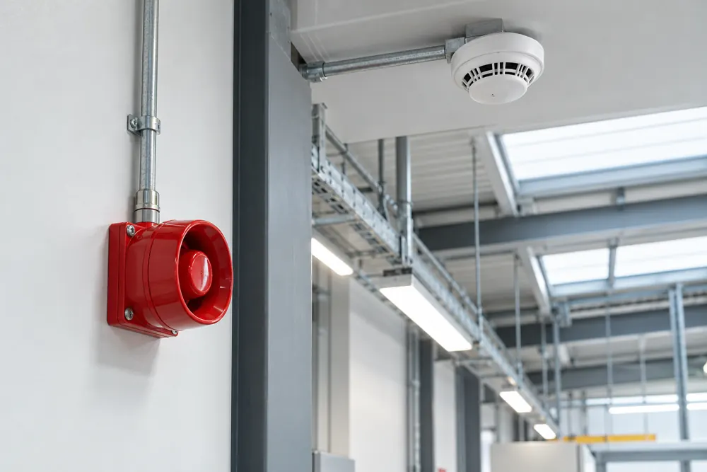 Fire Alarm Installation in a commercial building