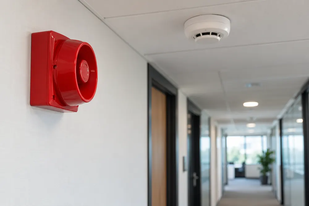 Fire Alarm Maintenance in a commercial building